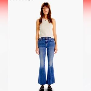Mother The Weekender Fray -walking on coal size 27 jeans- EUC